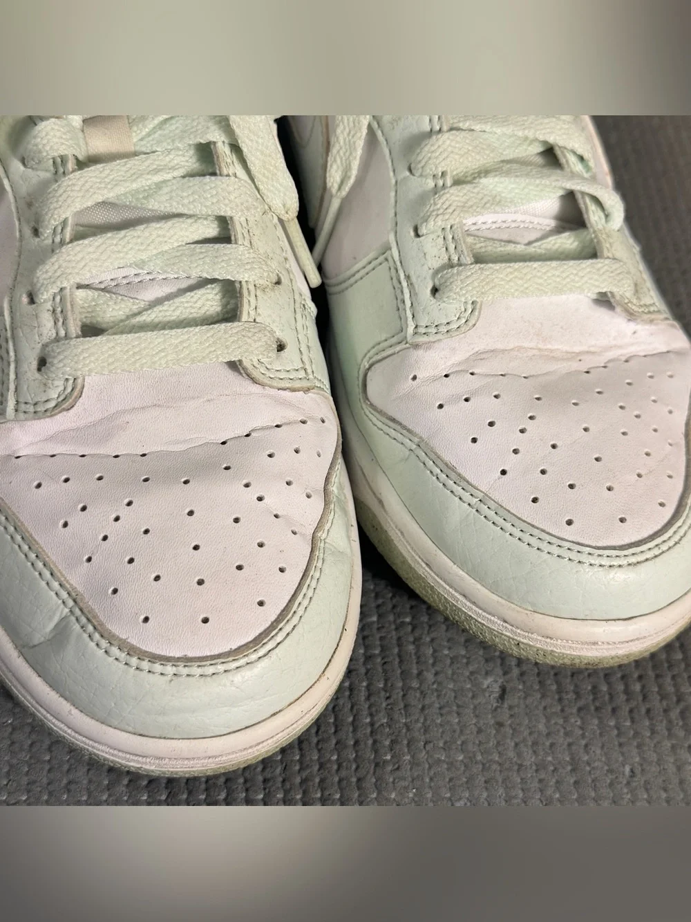 Nike Women’s Dunk Low Next Nature White Mint Sneakers DN1431-102 Size 8